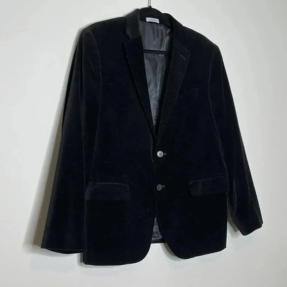 JF J.Ferrar Velvet Mens Super Slim Stretch Fabric Super Slim Fit Sport Coat - Picture 4 of 9